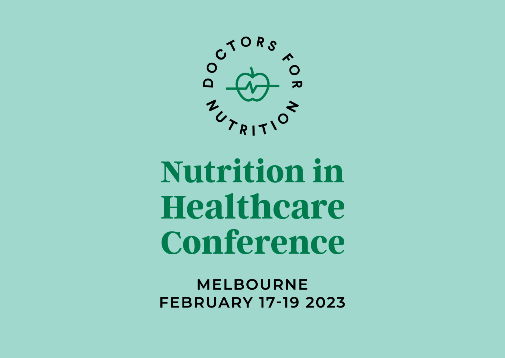 Nutrition in Healthcare Conference 2023 Doctors For Nutrition